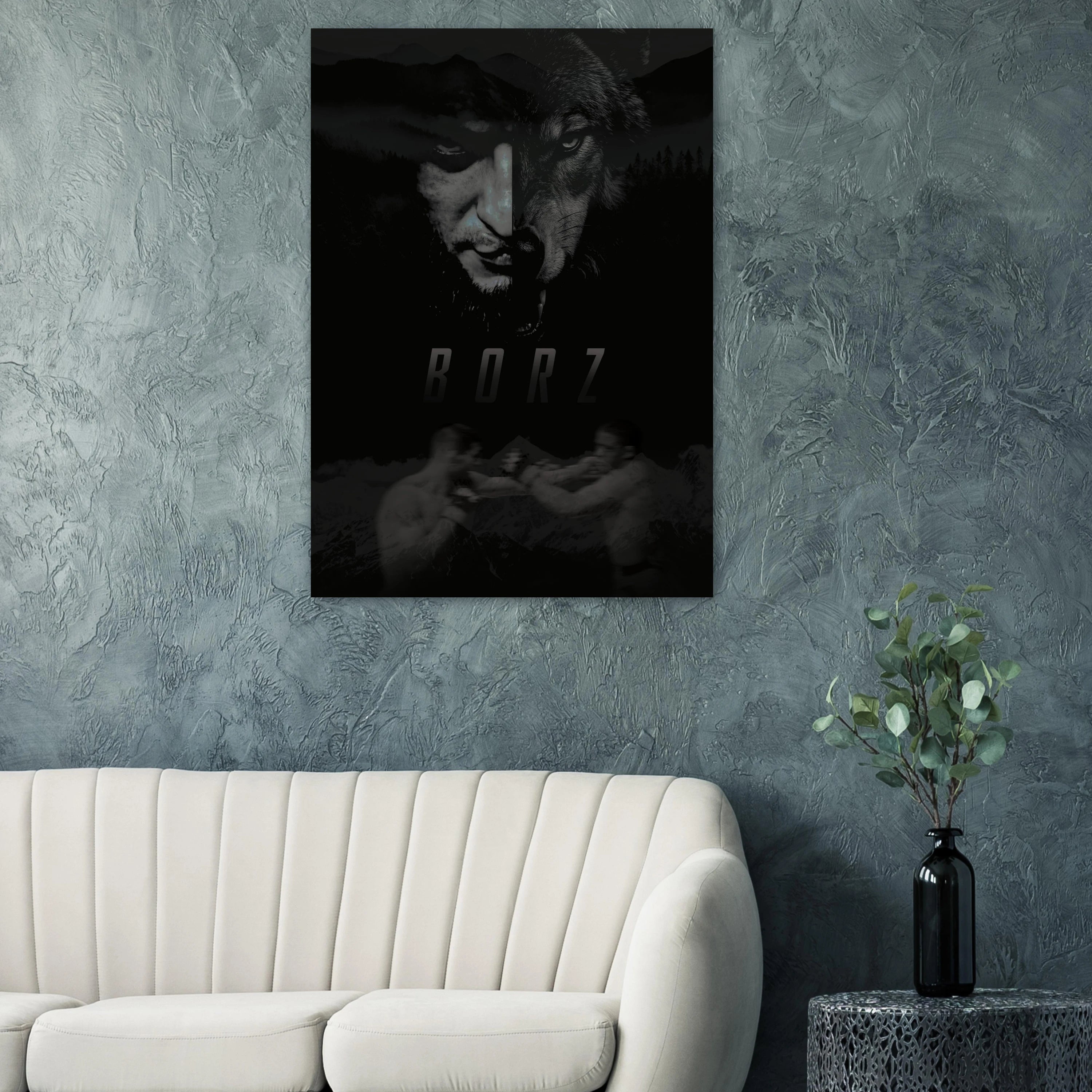 Chamzat "Borz" Čimaev - Fighter Poster
