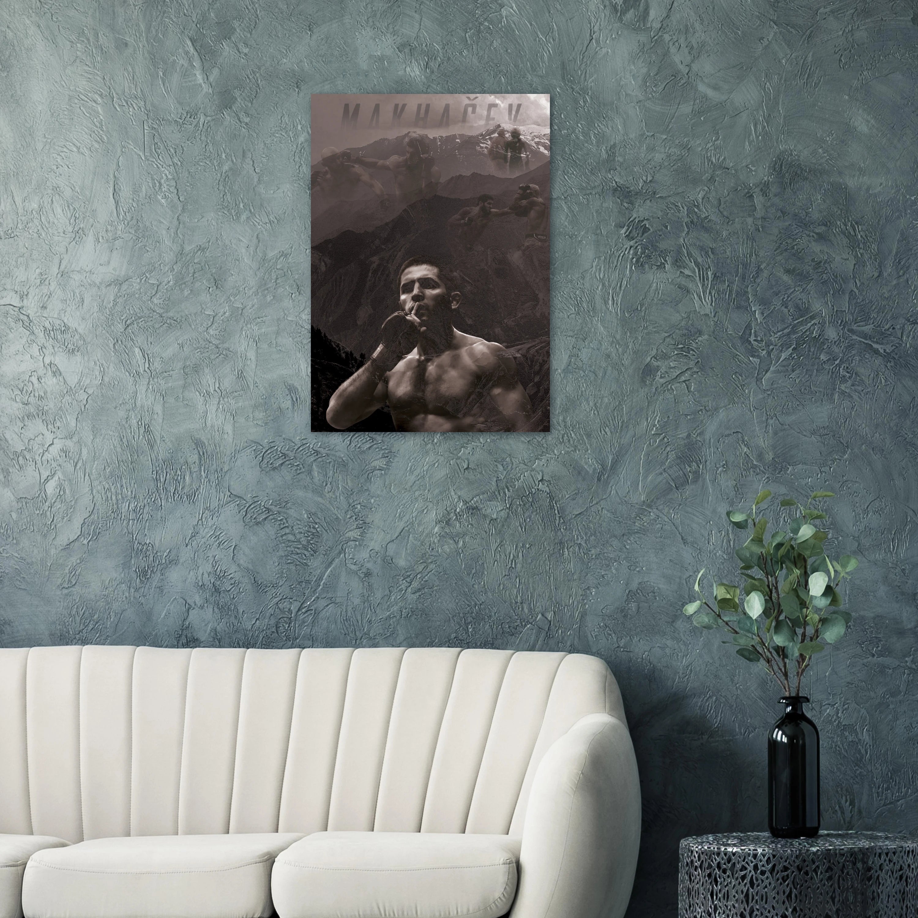 Islam Machačev - Fighter Poster